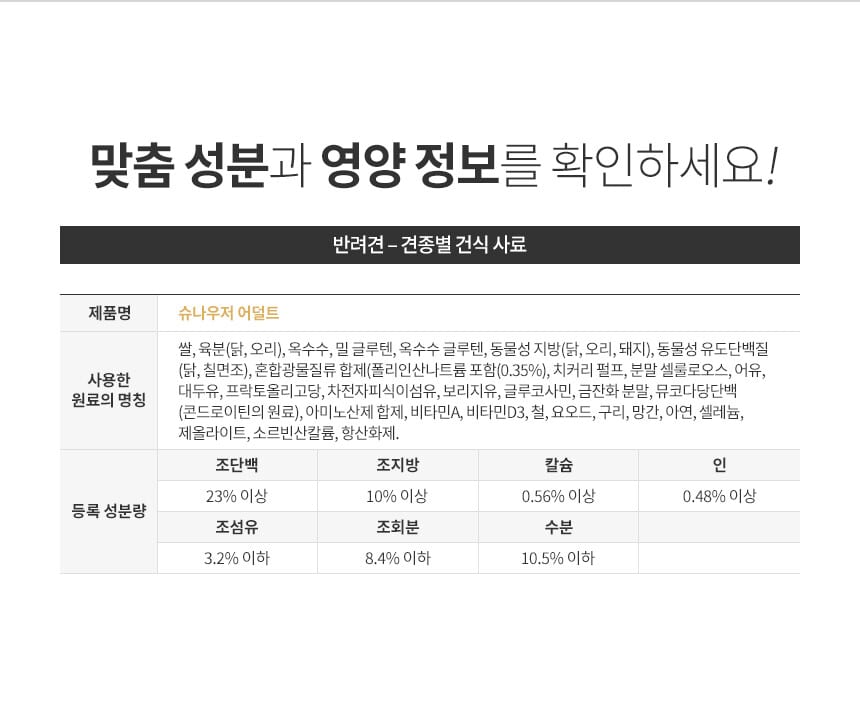 로얄캐닌 독 미니어쳐 슈나우저 어덜트 3kg AU11 상세 이미지 3