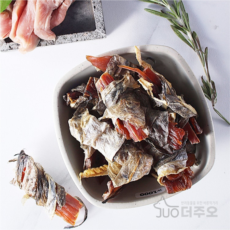 [더주오] 오리황태껍데기말이 25g 썸네일 3