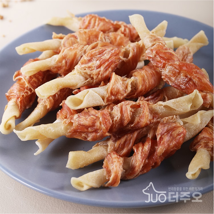 [더주오] 치킨한우껌롤 40g 썸네일 2