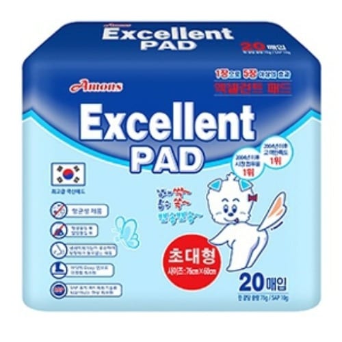 엑셀런트 초대형 패드(20매)