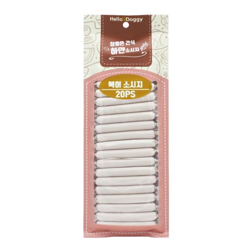 참좋은간식 하얀 소시지 20P(북어)