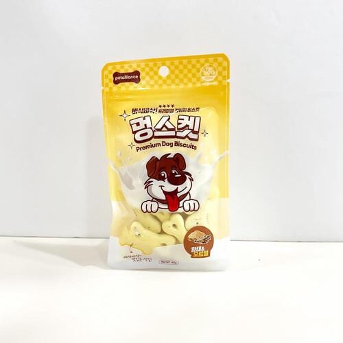 멍스켓 강아지 비스켓(황태&오트밀)40gX10개(1타) 썸네일 2