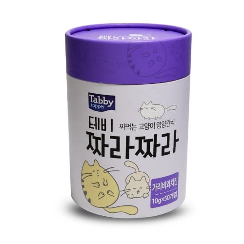 테비 짜라짜라(10gX50개)-가리비와치킨맛