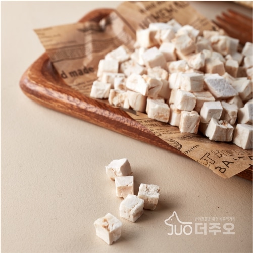 [더주오] 동결건조 북어 트릿 100g 국내제조 강아지 고양이 생북어 순살 사각통 fd23 썸네일 4